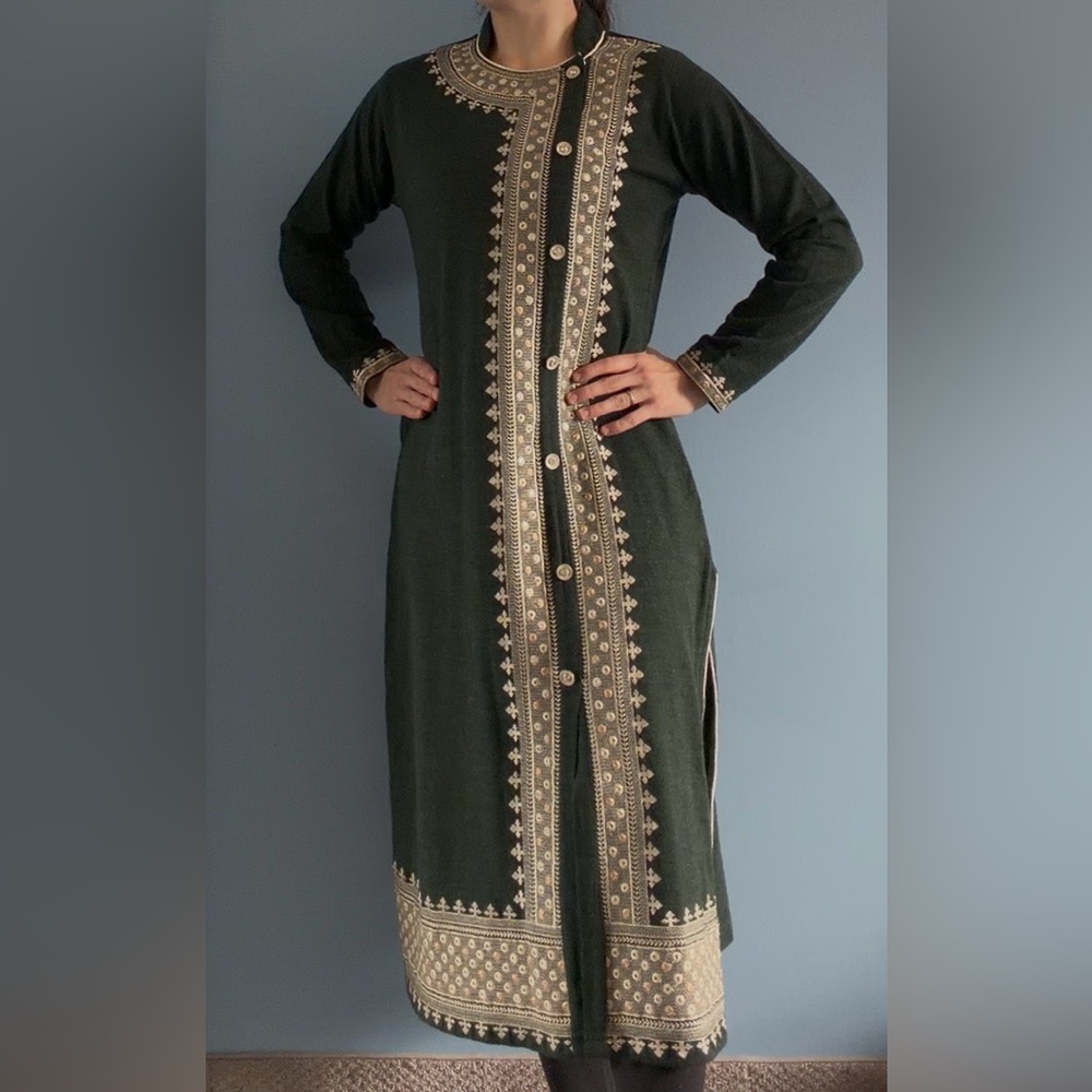 Modest Embroidered Tunic - Picture 3 of 10